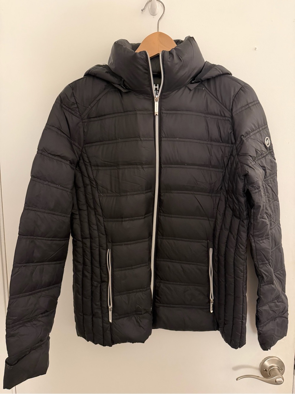 Michael Kors Hooded Puffer Jacket
